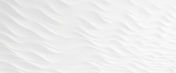 white wave curve lines banner background design. White wave modern abstract background. Luxury horizontal white background for business banner, poster, backdrop, voucher, invite. Vector illustration