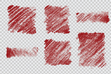 doodle box shape with chalk or crayon texture