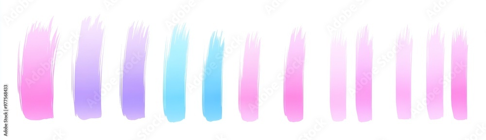Poster there are a set of watercolor circles splashed and brash in multiple colors. these are watercolor ci