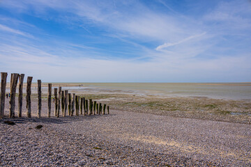 Réserve Naturelle Nationale de la Baie de Somme vue depuis Le Hourdel © Gerald Villena