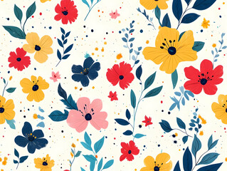 Serene Flat Soft Focus Floral Calendar Background for 2025 � Elegant Simple Vector Illustration with Gentle Colors for a Peaceful Business Tone