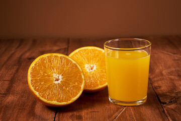 Orange fruit with an intense color and an extraordinary flavor for a good and healthy breakfast