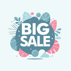Sale banner card design vector illustration
