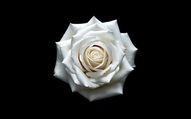 Generative-AI, Close-Up of Rose Stem with Thorns and a Partially Wilted Rose on a Moody Background