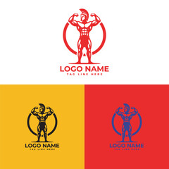 Spartan Fitness And Gym Logo Vector, logo design vector template