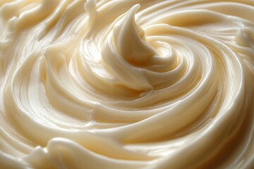 Obraz premium Cream with swirls 