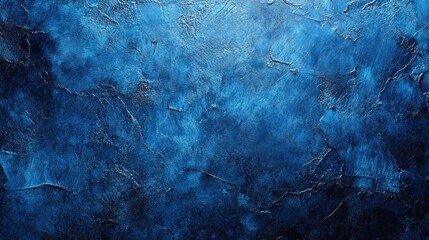 A blue canvas background featuring a textured surface, giving an artistic and creative feel to the design.
