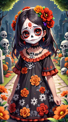 Fototapeta premium A child with 