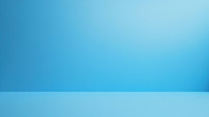 Fototapeta premium A plain blue background with a simple and clean surface, ideal for minimalist or professional designs.