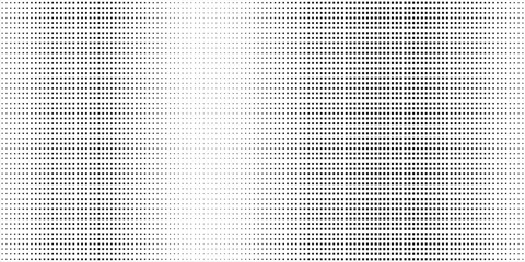 Vector panorama drafting paper. Regular graphic dotted grid background. Panoramic paper sheet for web design. modern