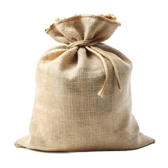 Fabric Sack Isolated on White Background. Perfect for: Eco-friendly events, Craft fairs