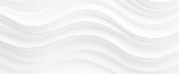 White wave lines abstract background design. Digital white wave curve sculpture abstract graphic poster. white wave curve lines banner background design. White wave modern abstract background design.	