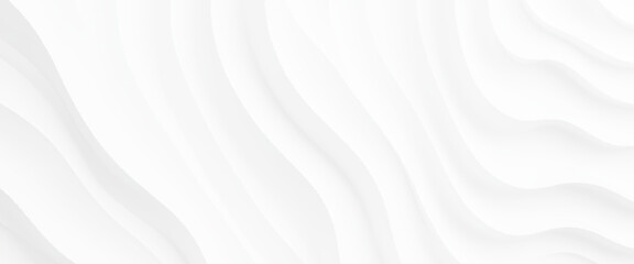 White wave lines abstract background design. Digital white wave curve sculpture abstract graphic poster. white wave curve lines banner background design. White wave modern abstract background design.	