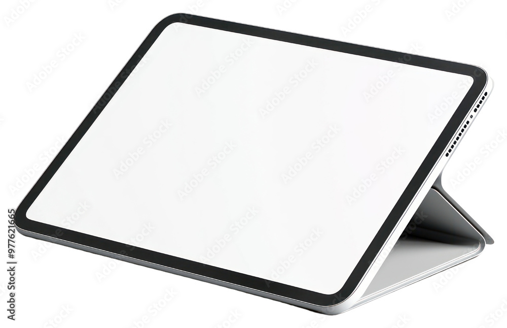 Wall mural png modern tablet with blank screen