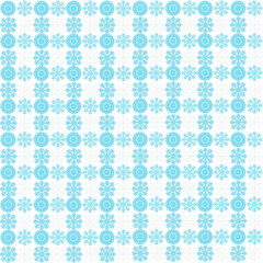 seamless pattern with snowflakes with isolated background 