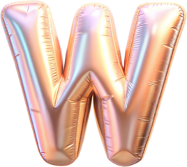 ABCs Letter Alphabet A to Z Number 0 to 9 Rose gold Color Foil Holographic Clip Arts png