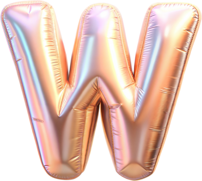 ABCs Letter Alphabet A to Z Number 0 to 9 Rose gold Color Foil Holographic Clip Arts png