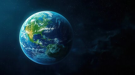 The Earth as seen from space