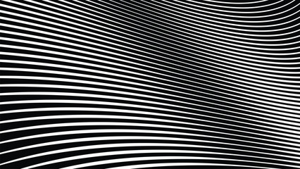 Black and white stripes line abstract background for backdrop or fabric style