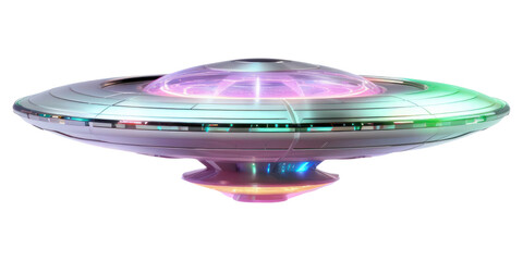 PNG Ufo iridescent lighting white background transportation.