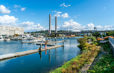 Fototapeta premium Tacoma Suspension Bridge 2