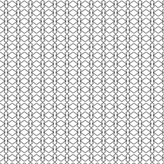 A black and white pattern with geometric shapes