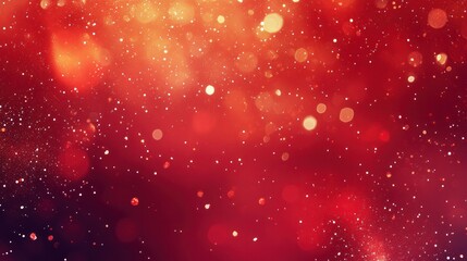 A festive red background featuring bright, lively tones that evoke the spirit of celebration and joy.