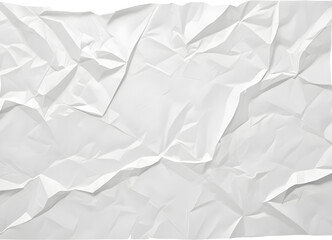 Obraz premium Close-up of white fabric with natural wrinkles and folds, creating a textured and minimalistic background suitable for various design uses. 