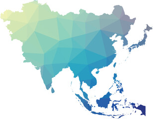 Obraz premium map of the country