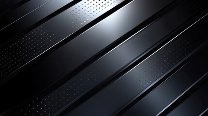 Sleek metallic background with gradient and reflective highlights for tech or auto design