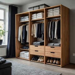 modern closet