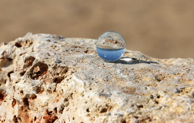 Texture and structure of stone and concrete. Natural background.