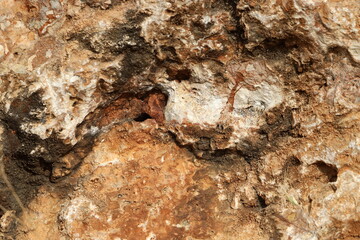 Texture and structure of stone and concrete. Natural background.