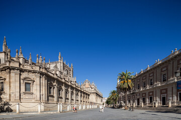 Seville, Spain, Sep 30 2009, Exploring Seville Cathedral and Archivo De Indias