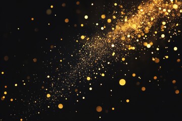 Radiant fireworks light up the night sky. Celebratory moment. The spirit of a vibrant lunar new year, public celebration, and joyful reunions