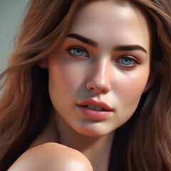 Fototapeta premium pretty girl