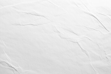 Obraz premium PNG White paper texture background crumpled wrinkled.