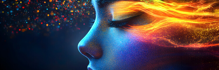 emotional inteligence concept, AI generated