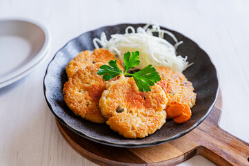 明太子入りふわふわ焼き