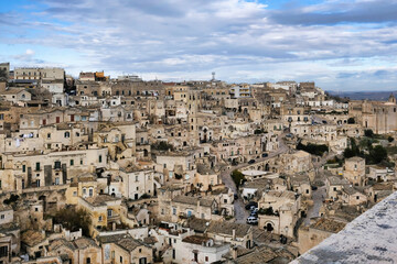 Matera (Italy) is known for its unique cave dwellings, called Sassi. These ancient houses, carved...