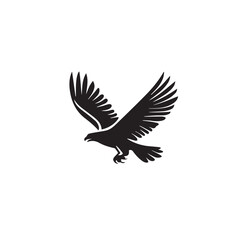 Obraz premium Hawk in cartoon, doodle style . Image for t-shirt, web, mobile apps and ui. Isolated 2d vector illustration in logo, icon, sketch style, Eps 10, black and white. AI Generative