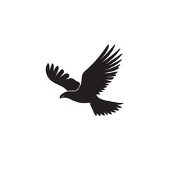 Obraz premium Hawk in cartoon, doodle style . Image for t-shirt, web, mobile apps and ui. Isolated 2d vector illustration in logo, icon, sketch style, Eps 10, black and white. AI Generative