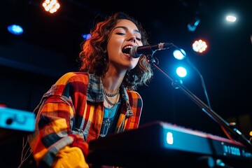 Authentic emotions connect a musician with the audience during a raw, heartfelt live performance