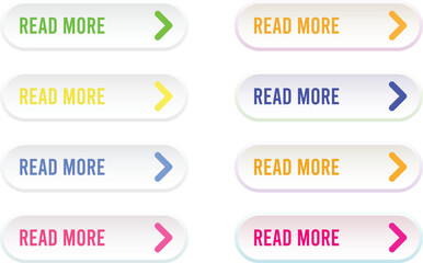 Different colorful button set button Web Design element.vector eps10