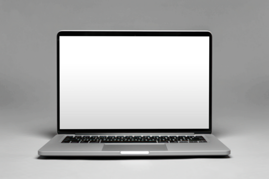 PNG laptop screen mockup, transparent design