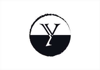 Letter Y logo initial design template