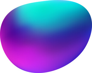 Abstract 3D shape gradient element