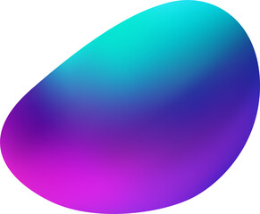 Abstract 3D shape gradient element