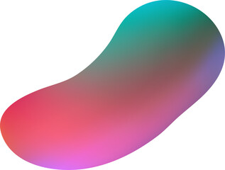 Abstract 3D shape gradient element