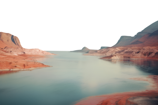 PNG Lake landscape outdoors nature. - Powered by Adobe